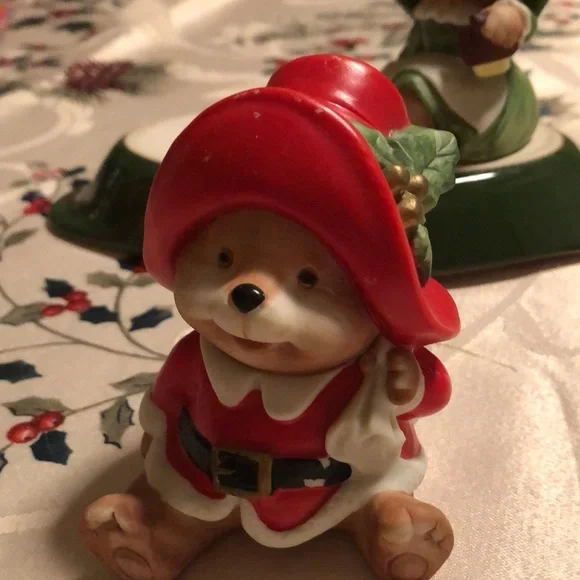 HOMCO Bear Family Christmas 5600 - Picture 3 of 8